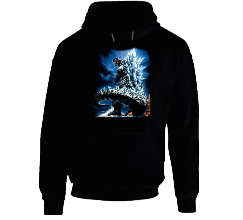 Godzilla Monster Movie Retro Hoodie