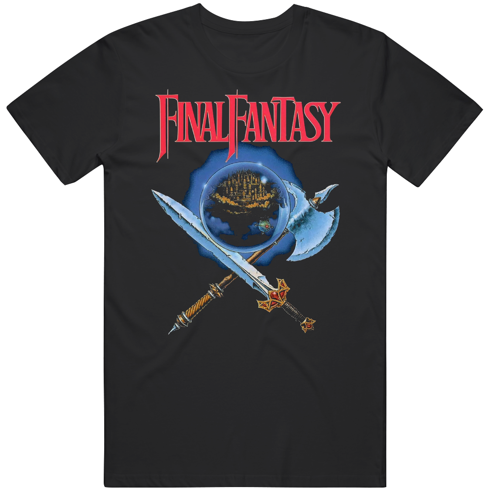 Final Fantasy Nes Retro Gamer T Shirt