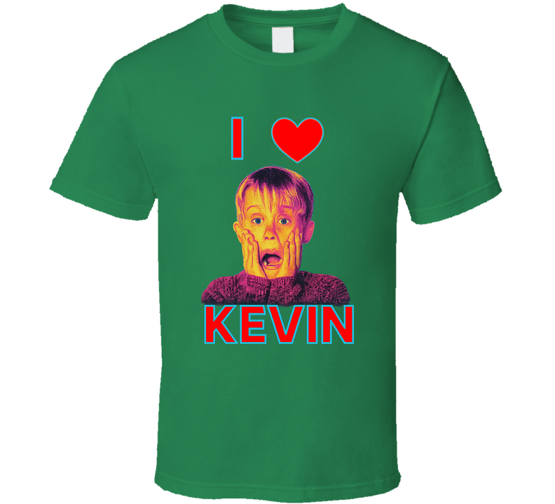 I Love Kevin Home Alone Christmas Movie T Shirt