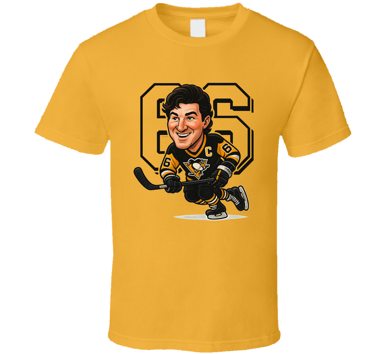 Mario Lemieux 66 Hockey Player T Shirt