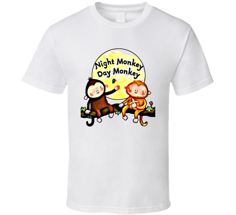 Night Monkey Day Monkey T Shirt