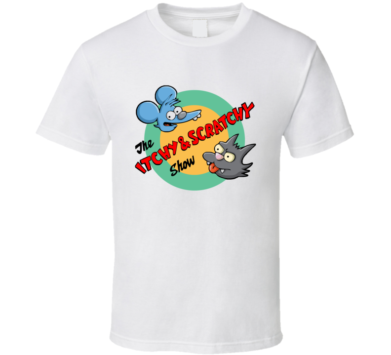 The Itchy and Scratchy Show T Shirt The Itchy and Scratchy Show T Shirt