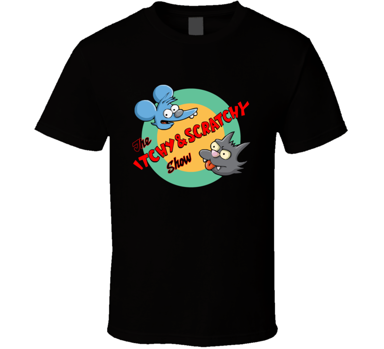 The Itchy and Scratchy Show T Shirt The Itchy and Scratchy Show T Shirt