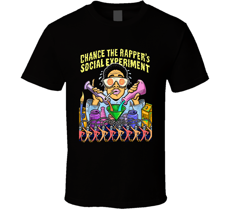 Chance the Rapper's Social Experiment T Shirt Chance the Rapper's Social Experiment T Shirt
