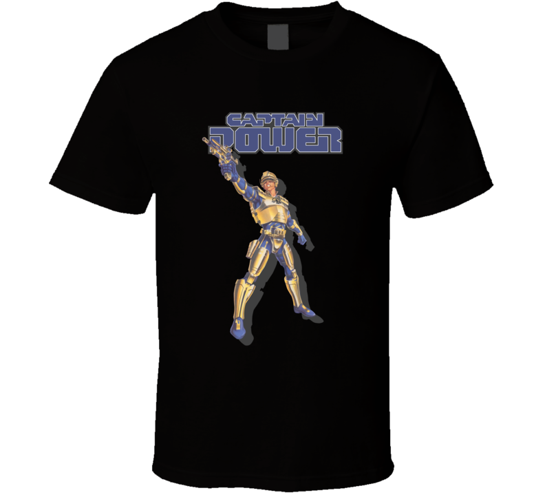 Captain Power The Soldiers of The Future T Shirt