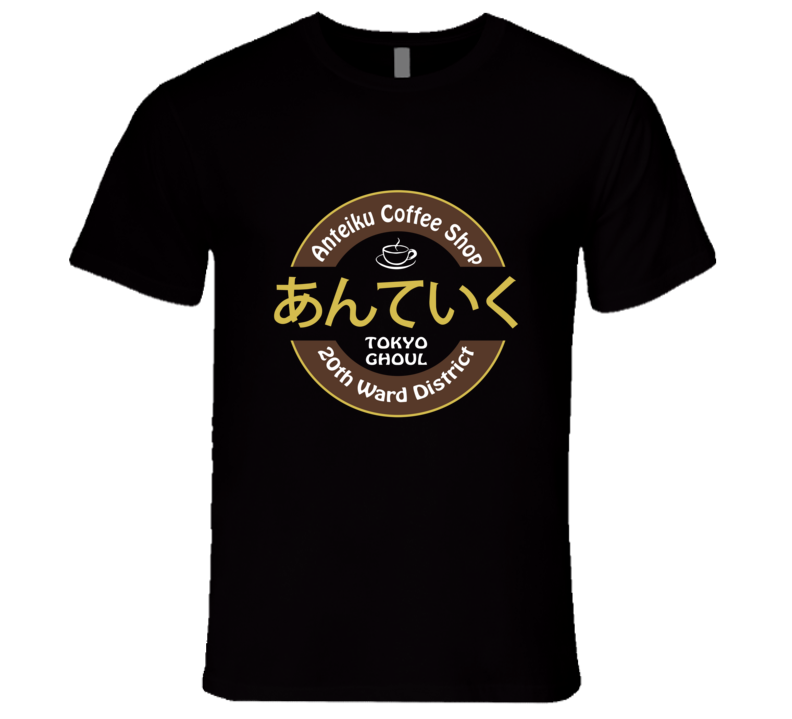 Tokyo Ghoul Anteiku Coffee Shop T Shirt Tokyo Ghoul Anteiku Coffee Shop T Shirt