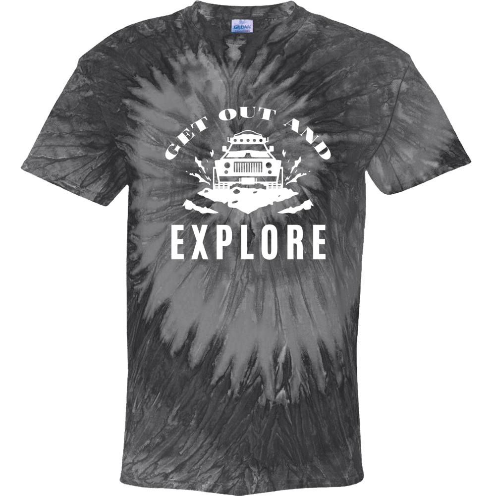 Get Out And Explore Tie Dye T shirt Get Out And Explore Tie Dye T shirt