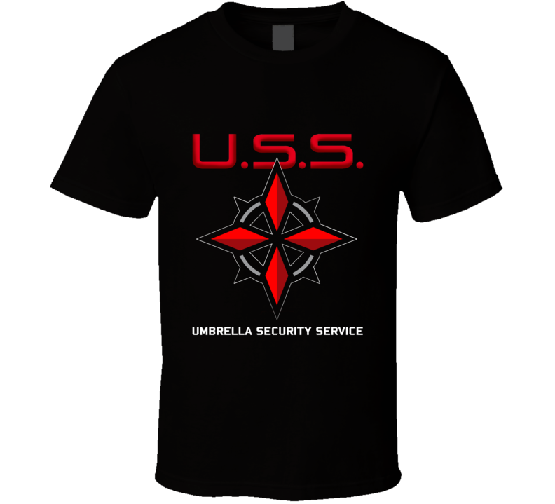 USS Umbrella Security Service T Shirt