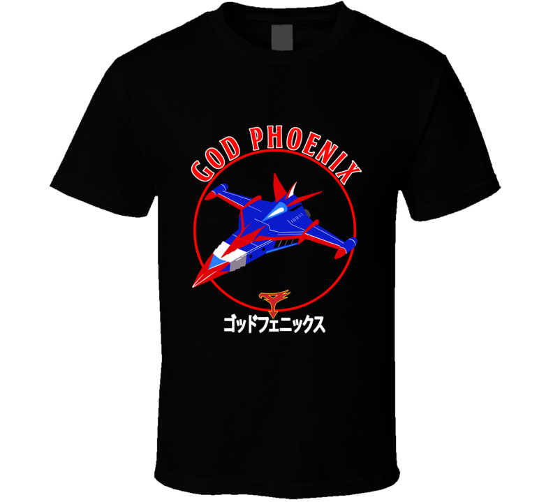 Academy Science Ninja Team Gatchaman God Phoenix Aircraft T Shirt