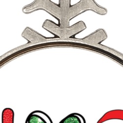 Peace Love Christmas Holiday Ornament 39145094