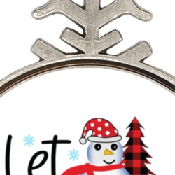 Let It Snow Somewhere Else Holiday Ornament 39145164