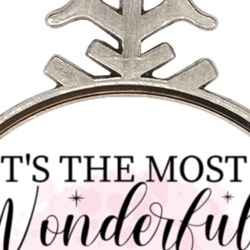 It's The Most Wonderful Time Of The Year Holiday Ornament 39145165