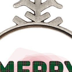 Merry Christmas Holiday Ornament 39145488