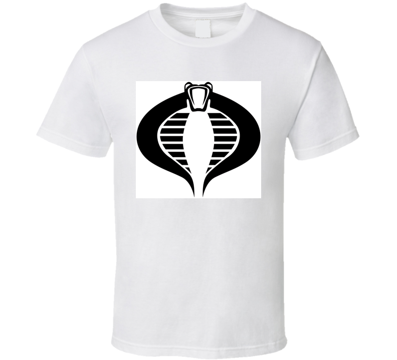 Retro 80's Cartoon Cobra Logo Tshirt T Shirt