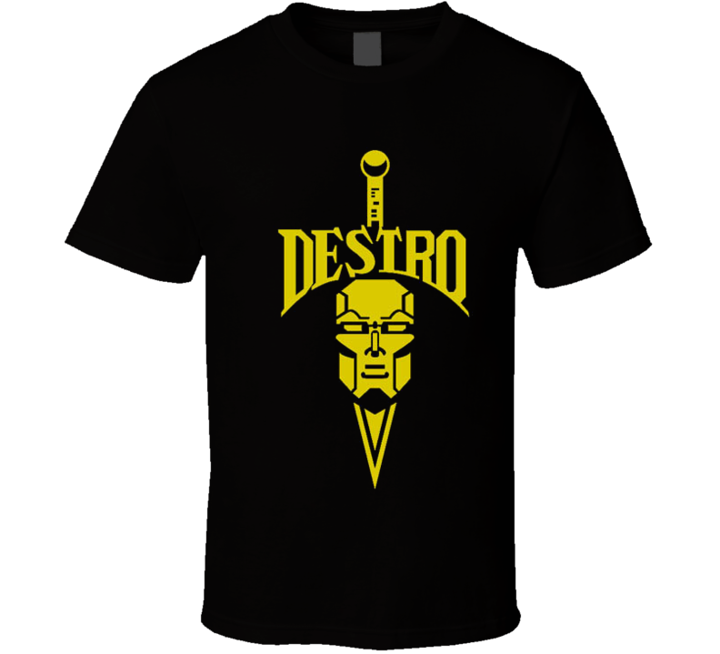 80's Cartoon GI JOE Destro Tshirt T Shirt 80's Cartoon GI JOE Destro Tshirt T Shirt