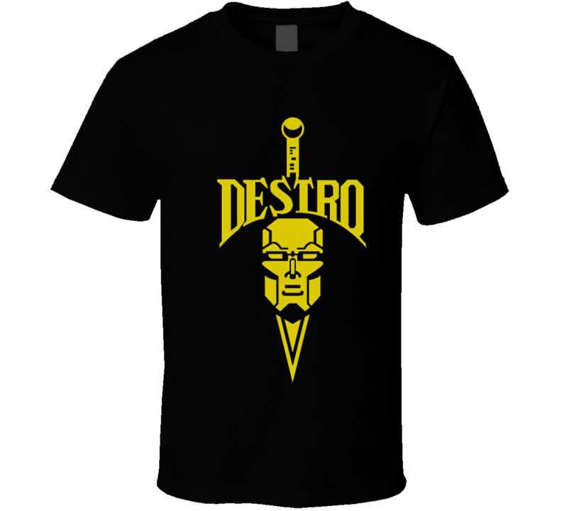 80's Cartoon GI JOE Destro Tshirt T Shirt