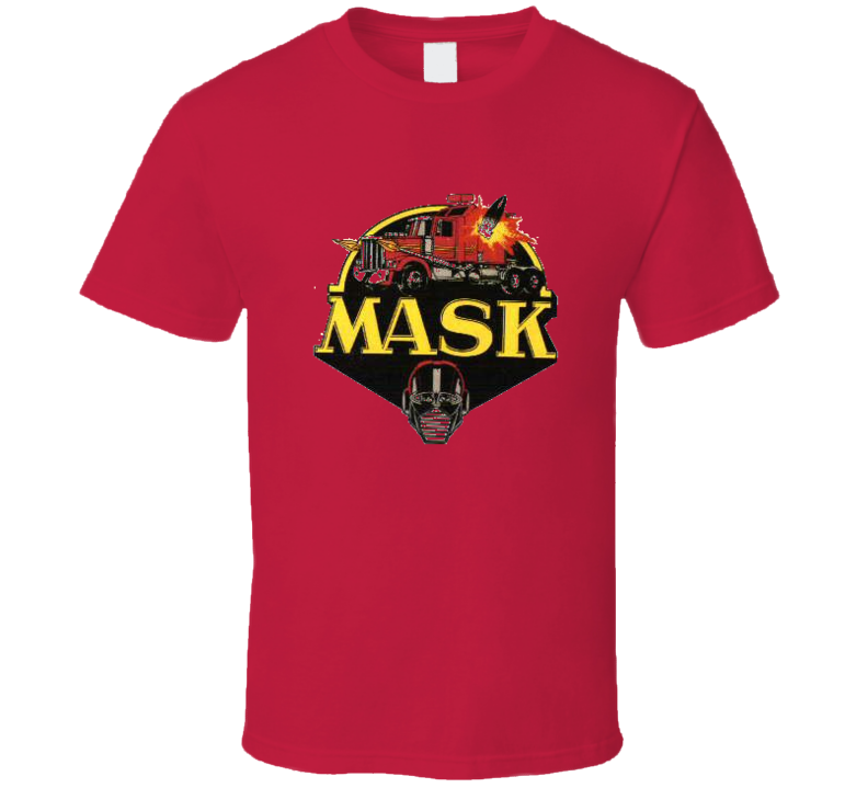 80's Cartoon MASK  T Shirt