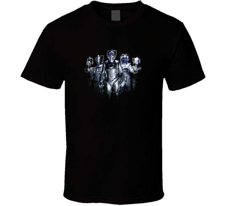 Doctor Who Cybermen Evolution Cyber Team T Shirt