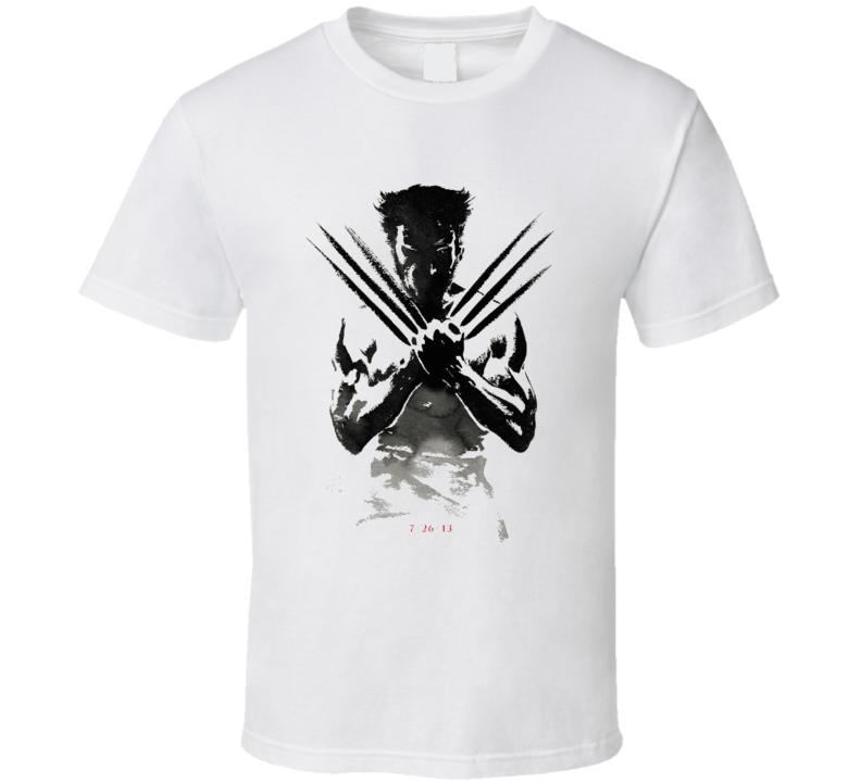 The Wolverine Movie Poster Tshirt