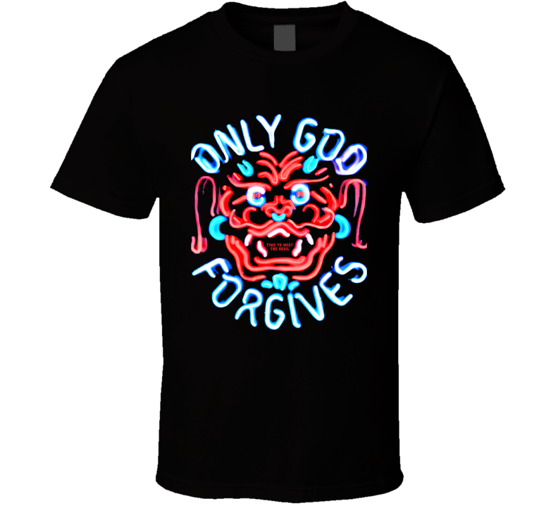 Only God Forgives Devil Movie Poster T Shirt