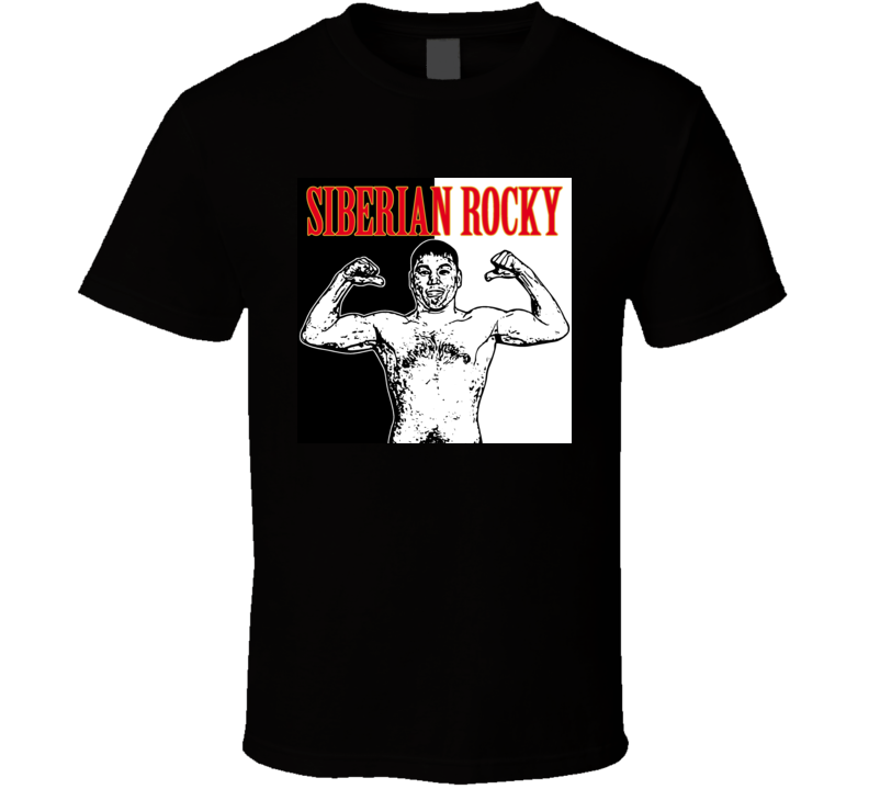 Ruslan Provodnikov The Siberian Rocky Boxing T Shirt Ruslan Provodnikov The Siberian Rocky Boxing T Shirt