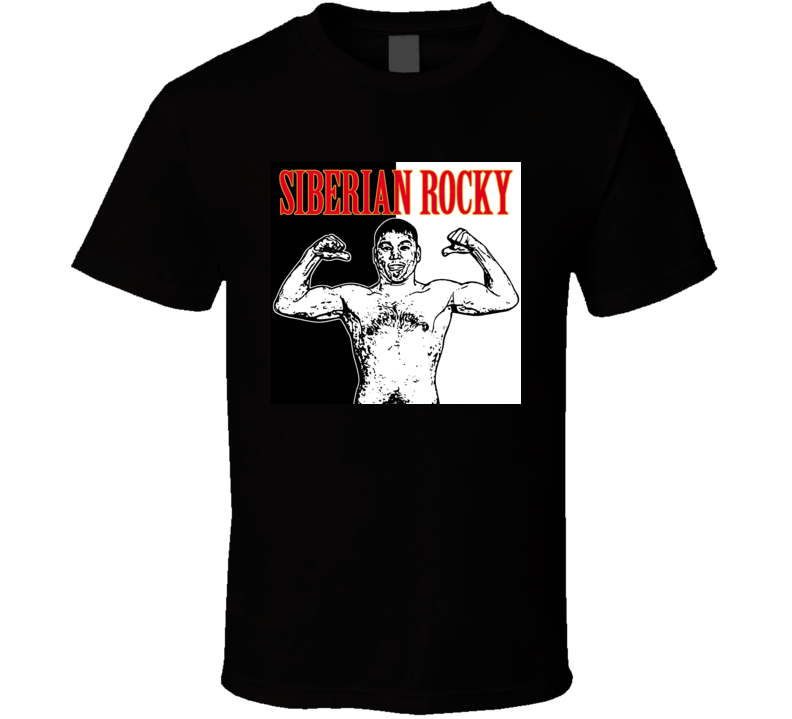 Ruslan Provodnikov The Siberian Rocky Boxing T Shirt