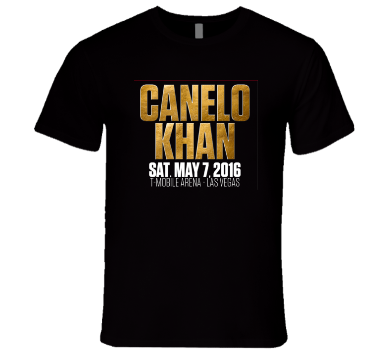 Canelo Alvarez Amir Khan May 7th Boxing T Shirt Canelo Alvarez Amir Khan May 7th Boxing T Shirt