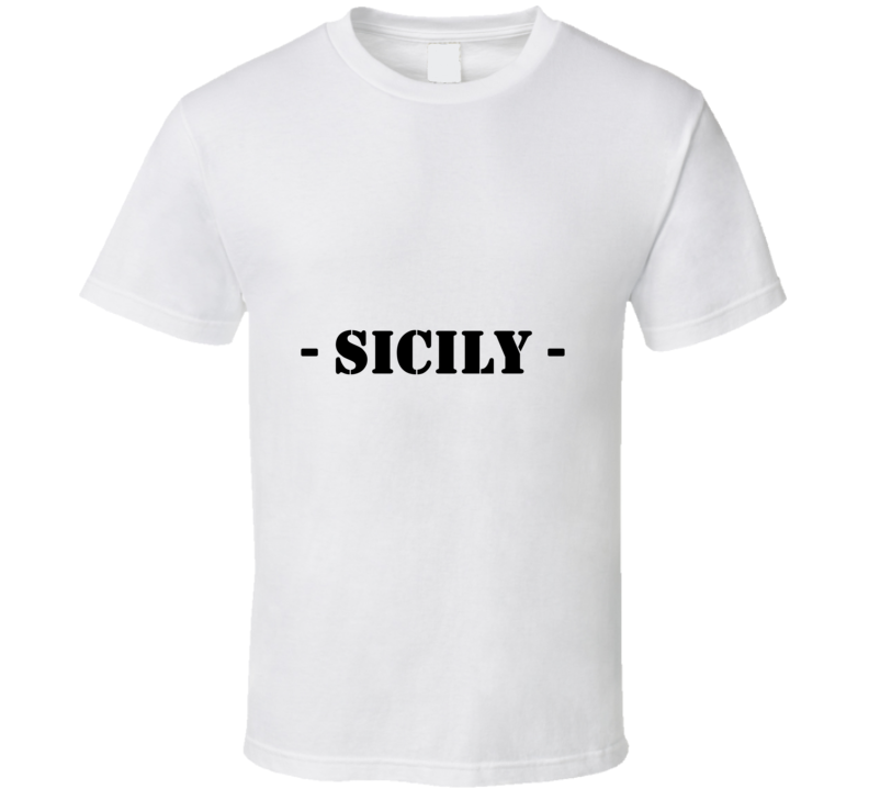 Sicily Italy T Shirt Sicily Italy T Shirt