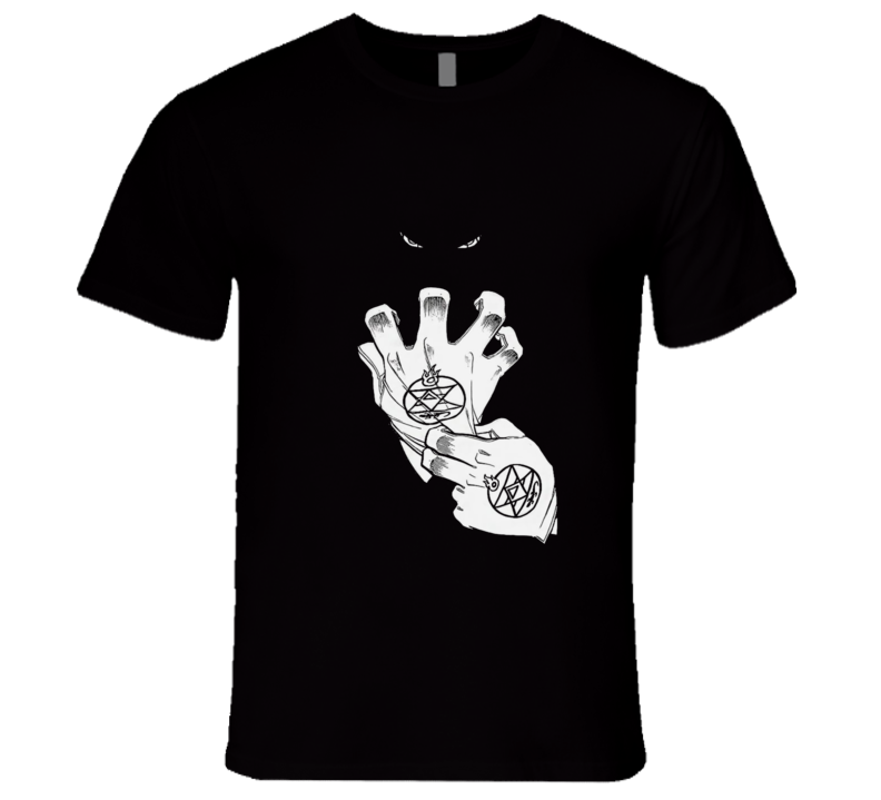 Full Metal Alchemist Roy Mustang Anime T Shirt Full Metal Alchemist Roy Mustang Anime T Shirt