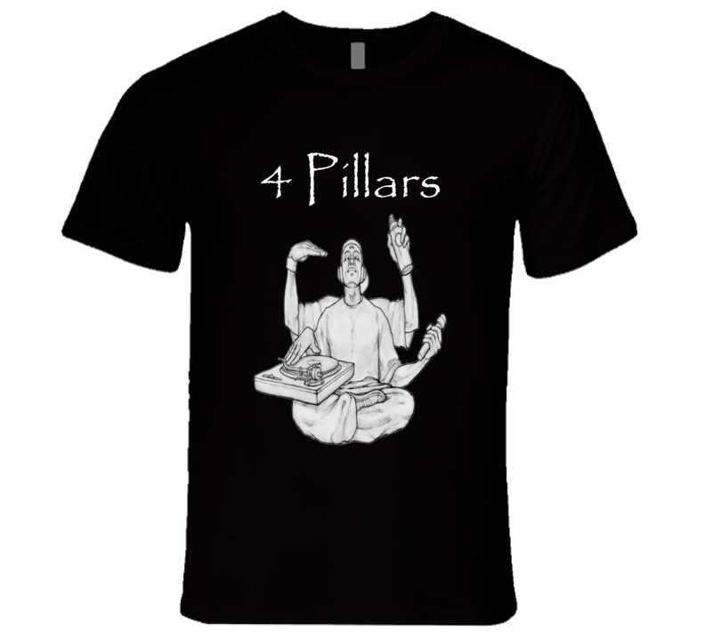 4 Pillars of Hip Hop T Shirt