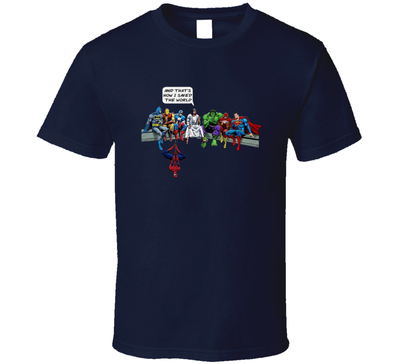 Cool And That`s How I Saved The World Jesus Super Heroes DC Funny T Shirt Cool And That`s How I Saved The World Jesus Super Heroes DC Funny T Shirt