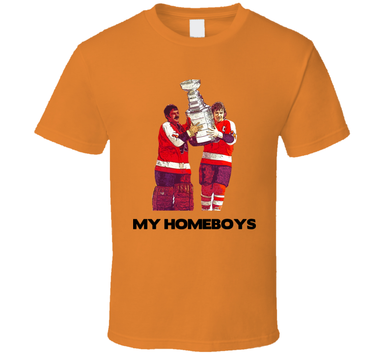 Philadelphia Bernie Parent Bobby Clarke T Shirt