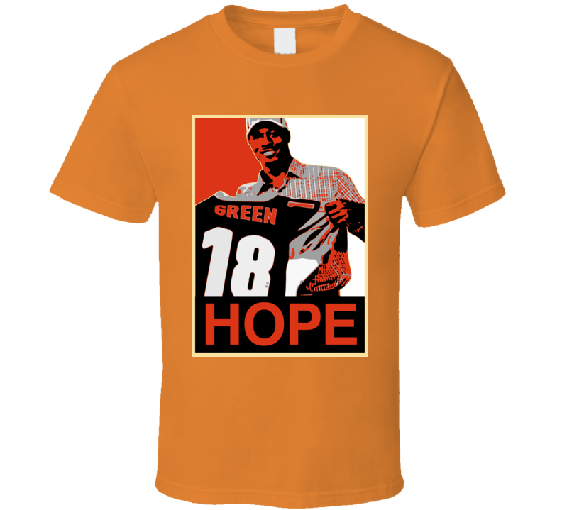 Cincinnati Aj Green Hope T Shirt Cincinnati Aj Green Hope T Shirt