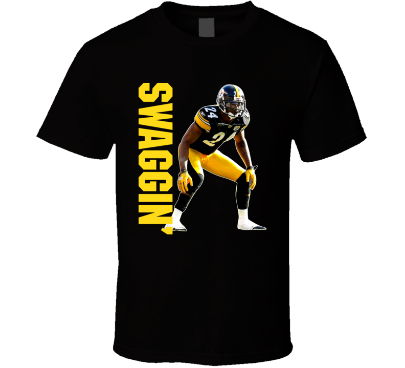 Pittsburgh Ike Taylor Swaggin Football T Shirt Pittsburgh Ike Taylor Swaggin Football T Shirt