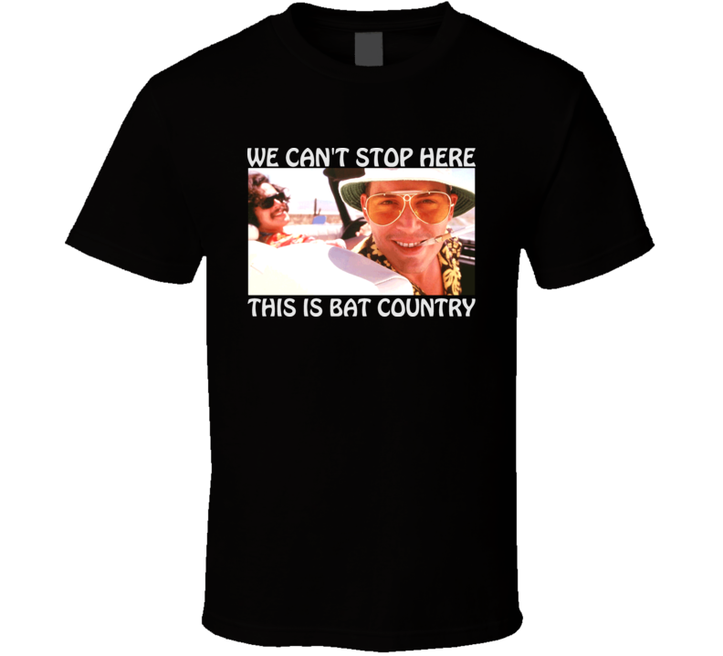 Fear And Loathing In Las Vegas Johnny Depp T-shirt Fear And Loathing In Las Vegas Johnny Depp T-shirt