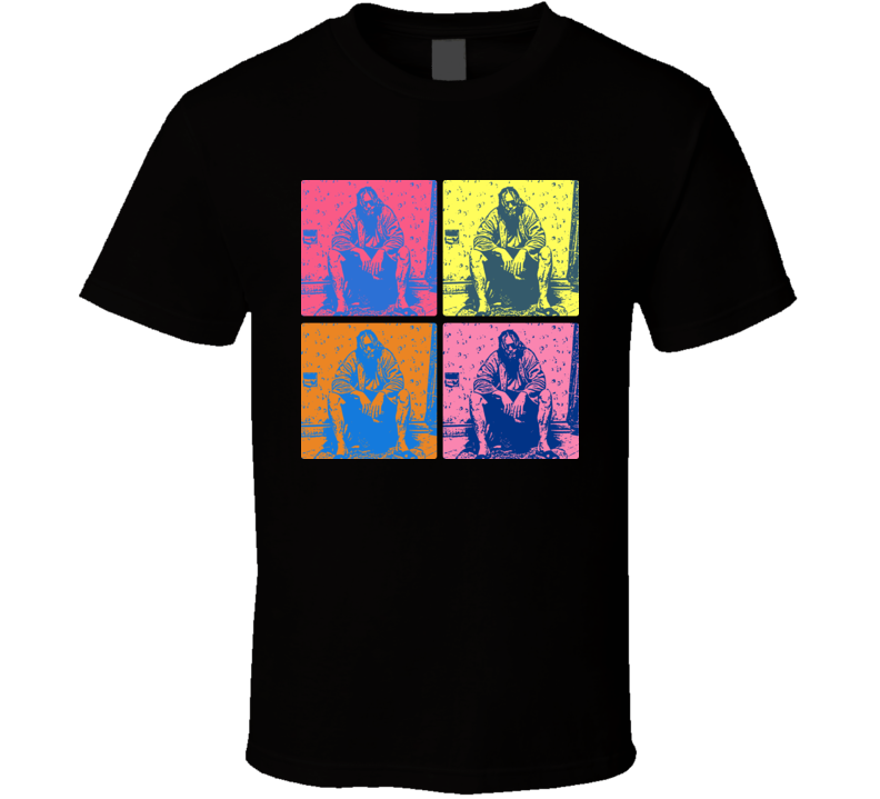 The Big Lebowski Movie The Dude Warhol T Shirt The Big Lebowski Movie The Dude Warhol T Shirt