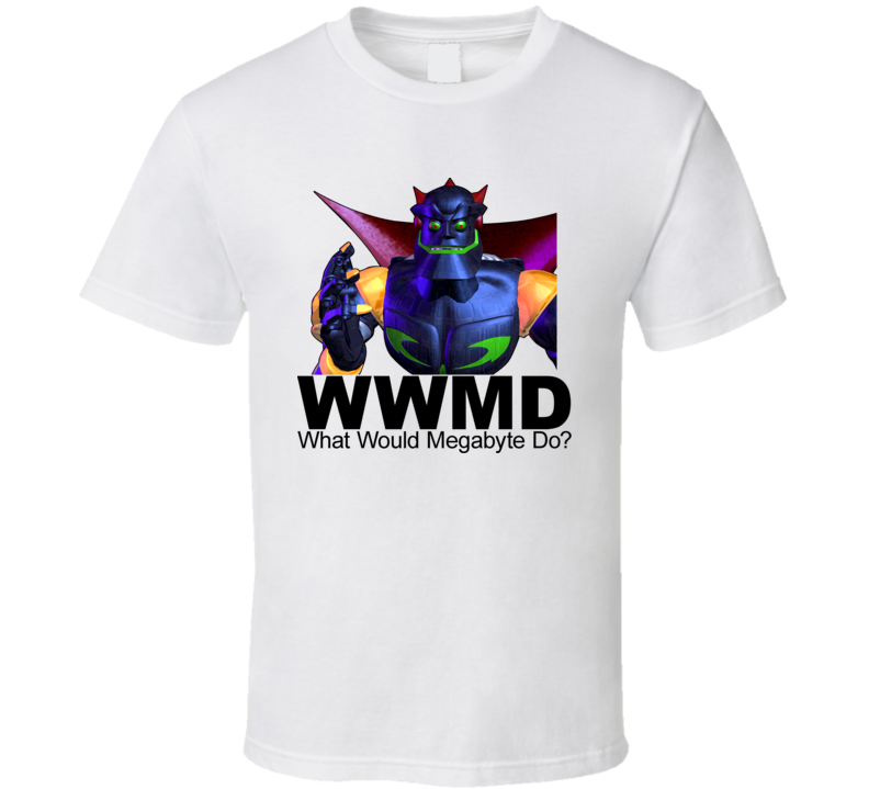 Reboot Cartoon What Would Megabyte Do Tshirt