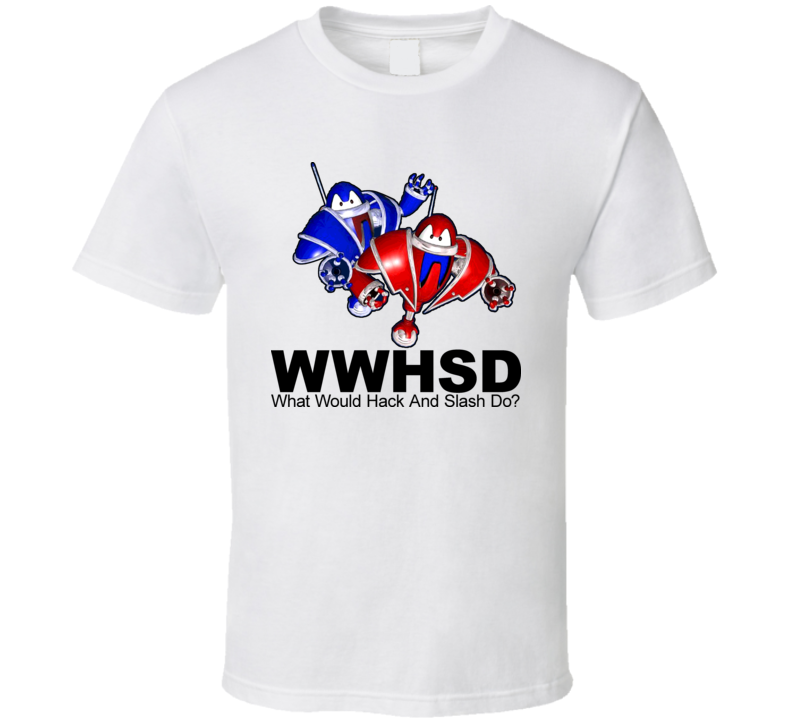Reboot Cartoon What Would Hack And Slash Do T Shirt Reboot Cartoon What Would Hack And Slash Do T Shirt