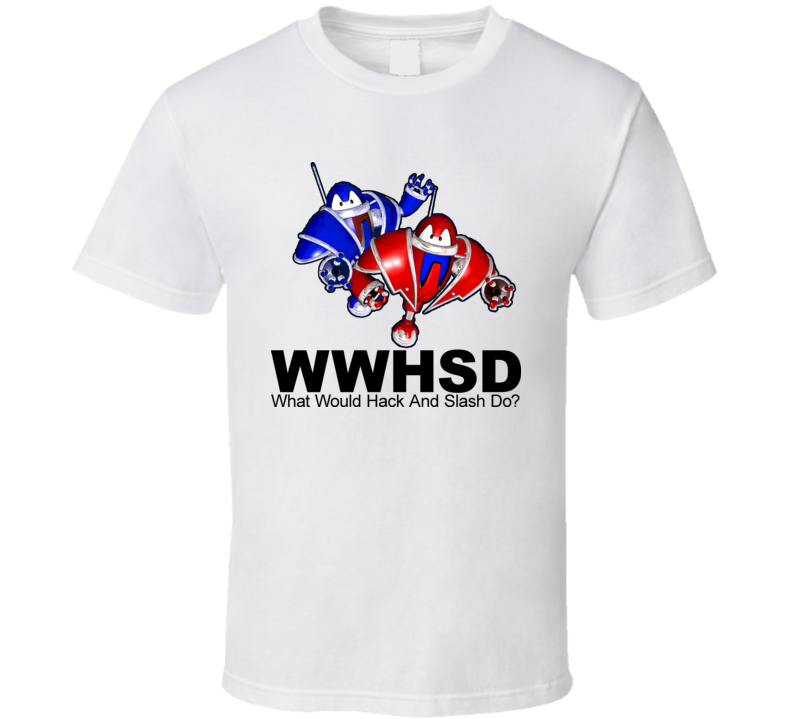 Reboot Cartoon What Would Hack And Slash Do T Shirt