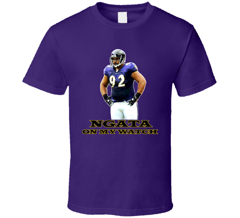 Haloti Ngata Baltimore Football T Shirt Haloti Ngata Baltimore Football T Shirt