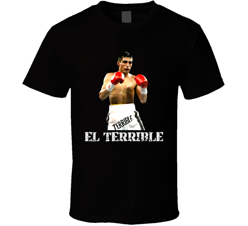 Erik Morales El Terrible Mexican Boxing Legend T Shirt Erik Morales El Terrible Mexican Boxing Legend T Shirt