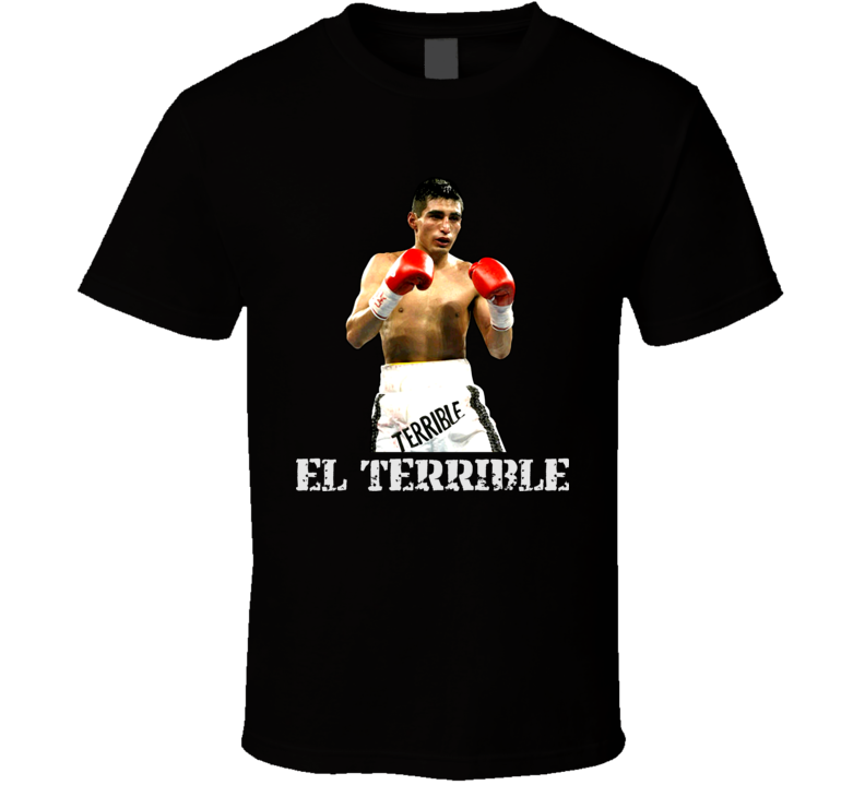 Erik Morales El Terrible Mexican Boxing Legend T Shirt