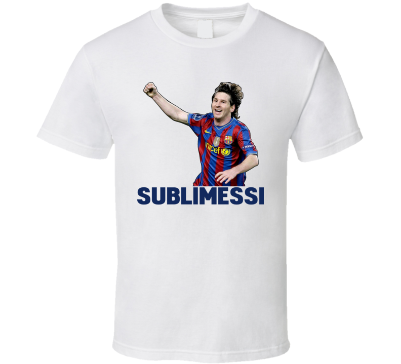 Lionel Messi Sublimessi Barcelona Argentina Soccer T Shirt Lionel Messi Sublimessi Barcelona Argentina Soccer T Shirt