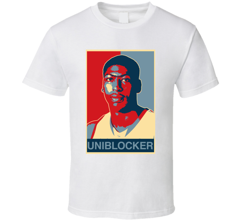 Anthony Davis New Orleans Basketball UNIBLOCKER Hope T Shirt