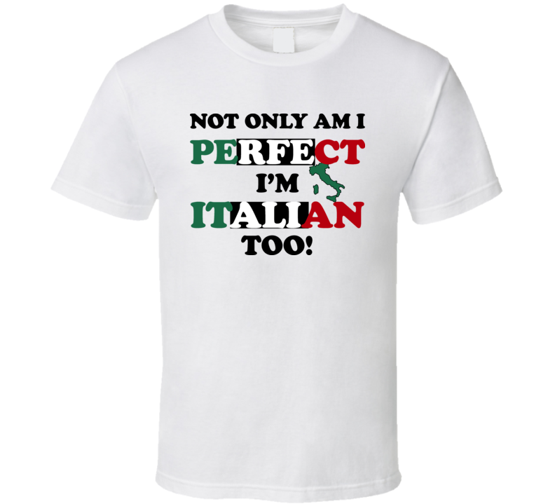 I Am Perfect And Italian Mario Balotelli T Shirt