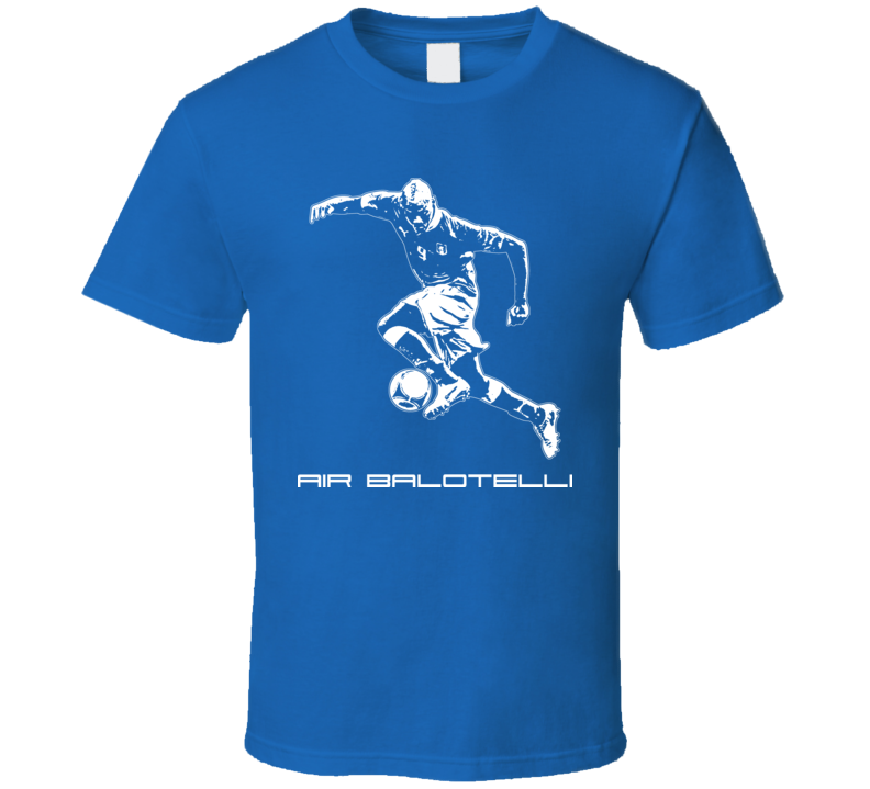 Air Mario Balotelli Italy Soccer T Shirt