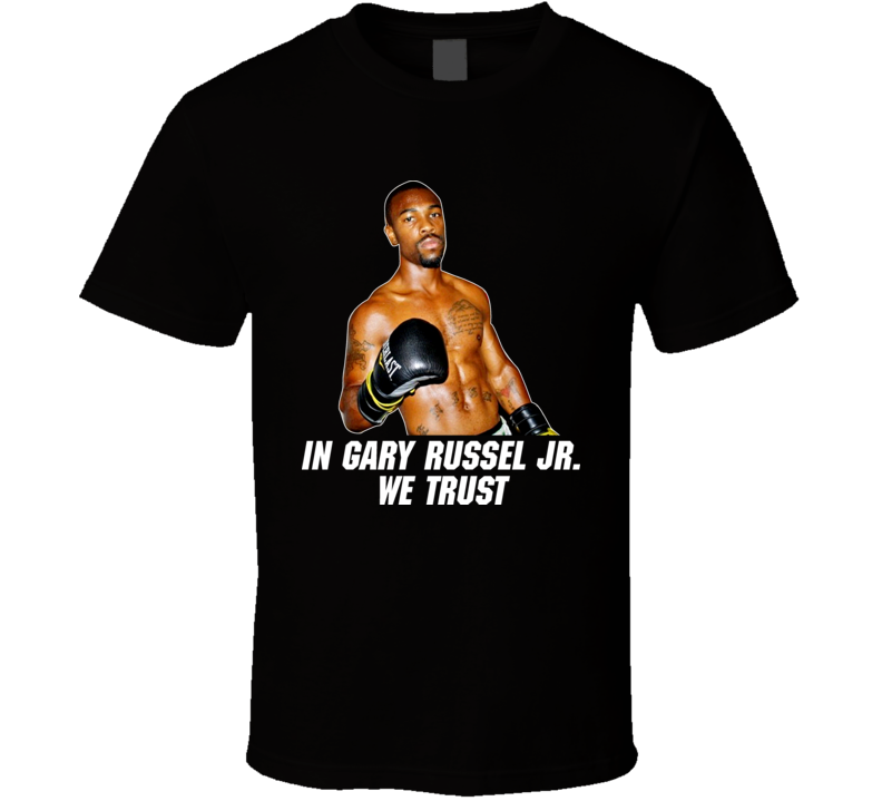 Gary Russel Jr Boxing Tshirt Gary Russel Jr Boxing Tshirt