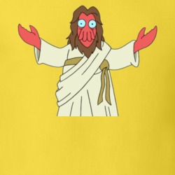 Futurama Zoidberg Jesus T Shirt 1004247
