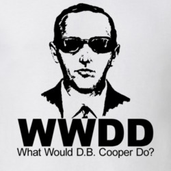 DB Cooper Would Would DB Cooper Do T Shirt 86119-NPT