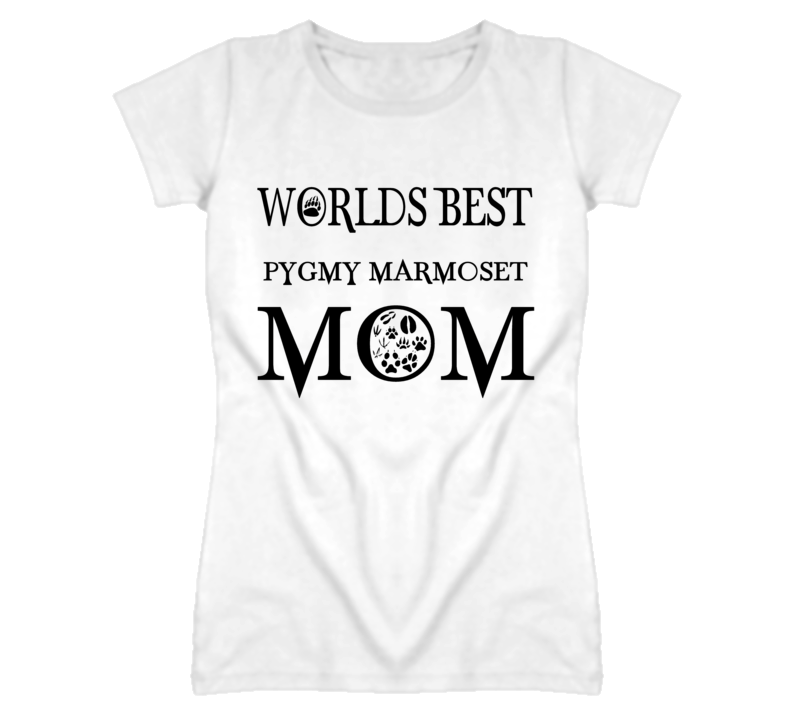 Pygmy Marmoset Worlds Best Mom Animal T Shirt